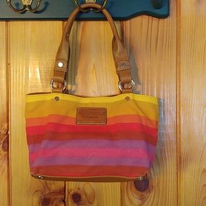 Liz Claiborne cloth purse with matching wallet